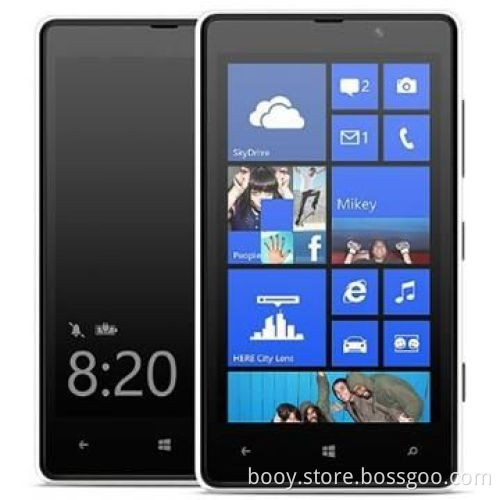 LM 820 Phone, GSM, 3G and 4G, Windows Phone 8, Wi-Fi, GPS, 8MP, 8GB